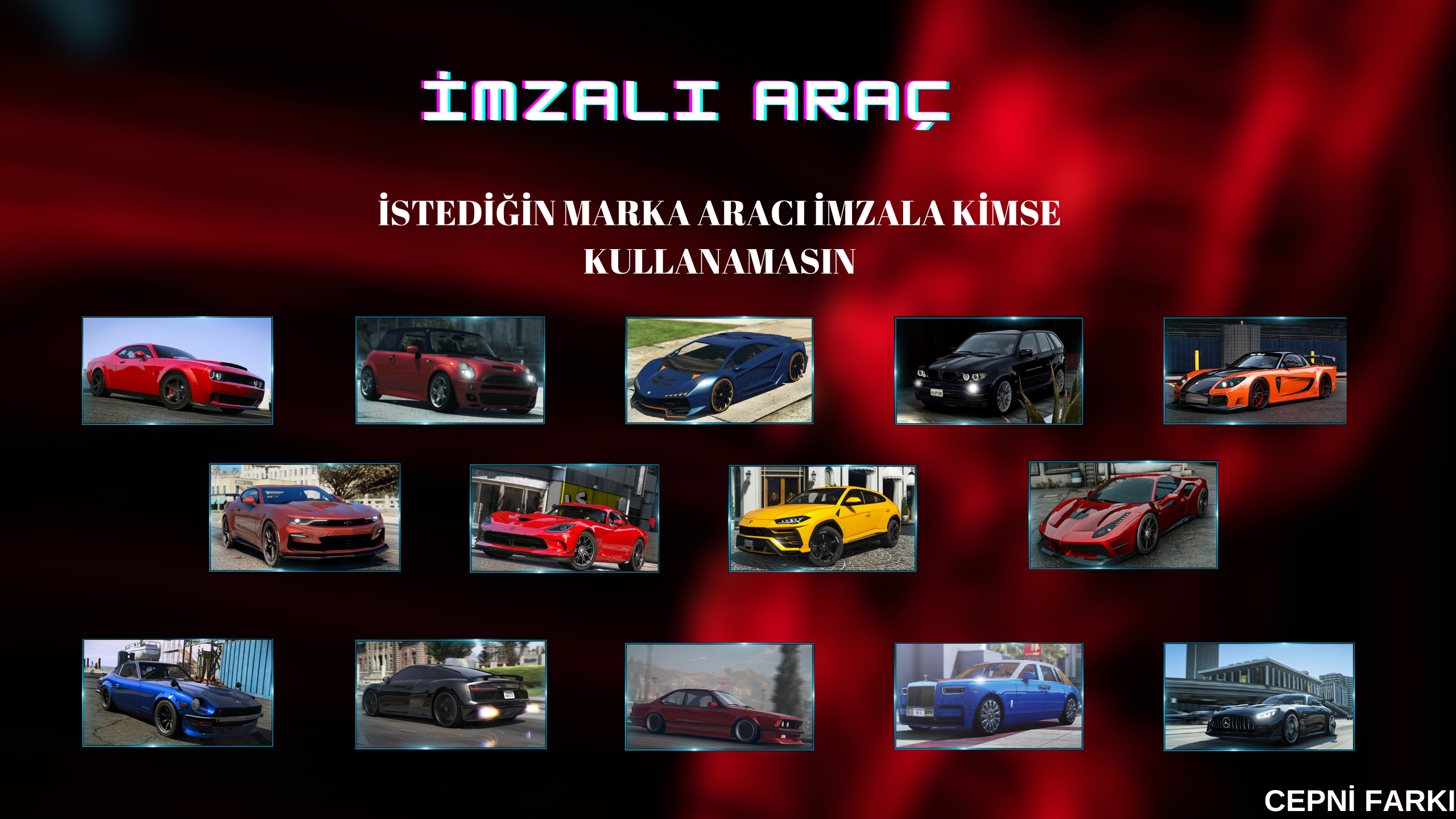 İmzalı Araç